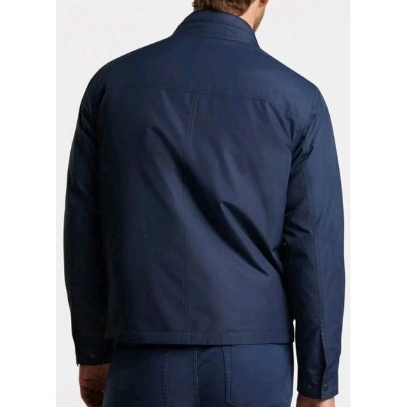 Peter Millar Norfolk Bomber Jacket / MF24Z03 / Color Navy / X-Large - Picture 2 of 13